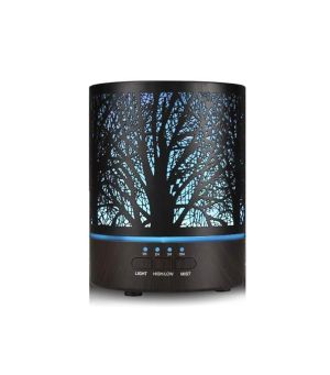 Naturalis Essence of Nature Metal Body Cool Mist Ultrasonic Aroma Diffuser & Humidifier | 4 Timer Setting, 2 Mist Modes & 7 Colour LED Lights