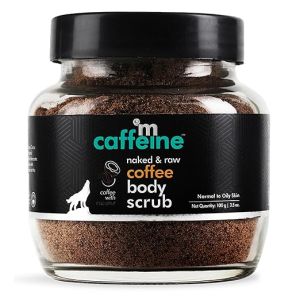 mcaffeine Exfoliating Coffee Body Scrub For Tan Removal & Soft-Smooth Skin|For Women&Men|De-Tan Bathing Scrub With Coconut Oil,Removes Dirt&Dead Skin From Neck, Knees,Elbows&Arms|All Skin Types-100Gm